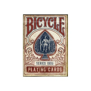 Карты игральные Ellusionist Vintage 1900 (red) (54822) изображение 1