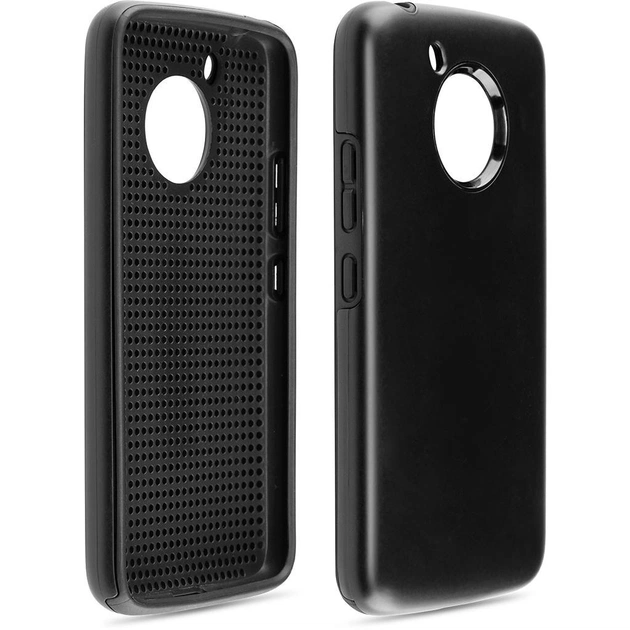 Чохол до мобільного телефона Laudtec Motorola Moto G5 Ruber Painting (Black) (LT-RMG5) - зображення 1