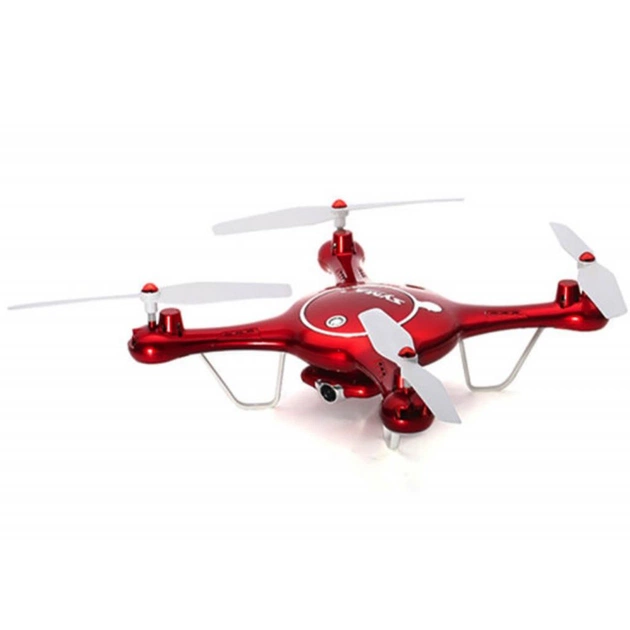 Радіокерована іграшка Syma Квадрокоптер 2,4 Ггц з FPV-камерою 32 см red (X5UW_red) - зображення 1
