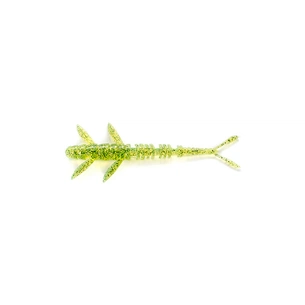 Силікон рибальський FishUP Flit 2" 026 - Flo Chartreuse/Green (9шт/уп) (1864.01.30) зображення 1
