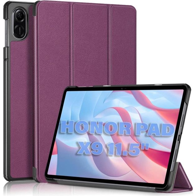 Чехол для планшета BeCover Smart Case Honor Pad X9 11.5" Purple (711081) - изображение 1