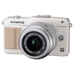 Цифровий фотоапарат Olympus PEN E-PM2 14-42 mm kit Flash Air white/silver (V206021WE010) зображення 1