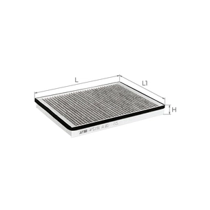 Фільтр салону ALPHA FILTER AF5191a зображення 1