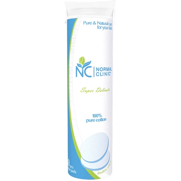 Ватні диски Normal Clinic 80 шт. (3800213303472) - зображення 1