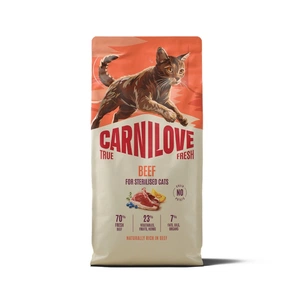 Сухой корм для кошек Carnilove True Fresh Beef Sterilised 6 кг (8595602582181) изображение 1