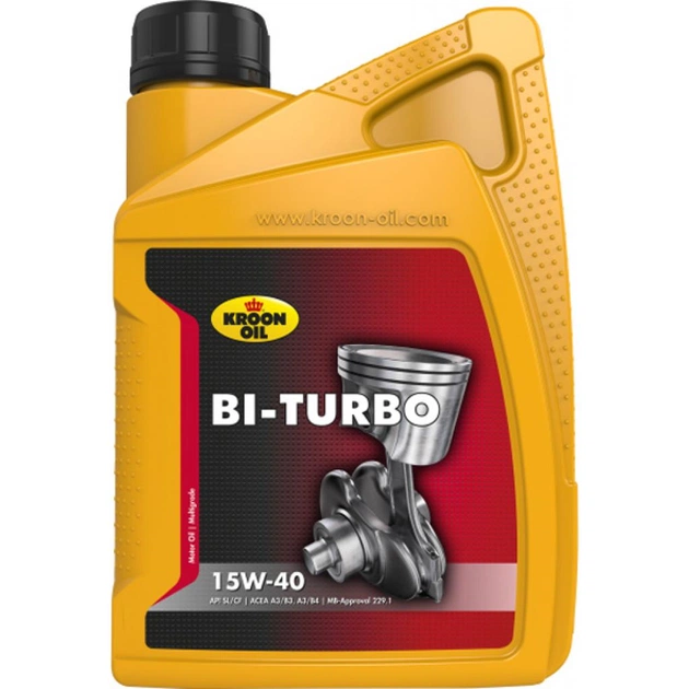 Моторна олива Kroon-Oil BI-TURBO 15W-40 1л (KL 00215) - зображення 1
