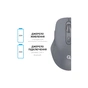 Мишка OfficePro M230G Silent Click Wireless/Bluetooth Gray - зменшене зображення 11