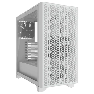 Корпус Corsair 3000D Tempered Glass White (CC-9011252-WW) зображення 1