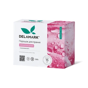 Пральний порошок DeLaMark Baby 500 г (4820152330031) зображення 1
