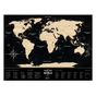 Скретч карта 1DEA.me Travel Map Black World (13007) - уменьшенное изображение 3