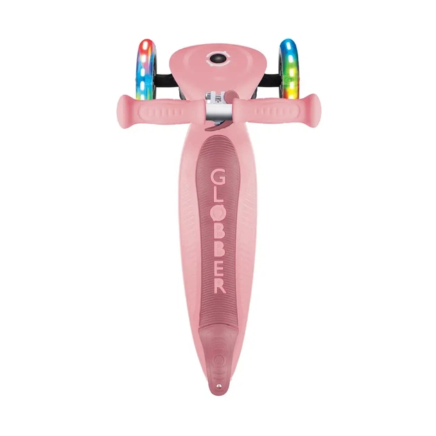 Самокат Globber Primo Foldable Lights колеса з підсвіткою до 50 кг 3+ Пастельно-рожевий (432-211-3) - picture 5