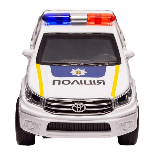 Машина TechnoDrive Toyota Hilux Полиция (KM250426) - изображение 3