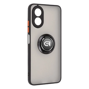 Чохол до мобільного телефона Armorstandart Frosted Matte Ring OPPO A18 4G / A38 4G Black (ARM72699) зображення 1