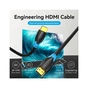 Кабель мультимедийный HDMI M to HDMI M 2.0m black Vention (AAGBH) - уменьшенное изображение 2