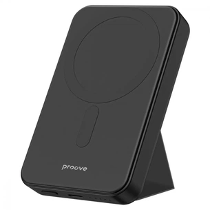 Універсальна мобільна батарея Proove Hyperion Qi 20W 10000mAh Black (PBHN15020001) зображення 1