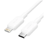 Дата кабель USB-C to Lightning 1.0m 3A white Vention (LAKWF) - уменьшенное изображение 1