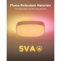 Світильник Govee H60A4 30cm Smart Square Ceiling Light, RGBWW + RGBIC, WI-FI/Bluetooth, білий (H80A4C01) - зменшене зображення 15