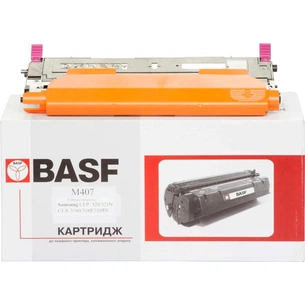 Картридж BASF для Samsung CLP-320/320N/325/CLX-3185 Magenta (KT-CLTM407S) зображення 1