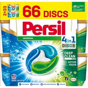 Капсули для прання Persil Discs Universal Deep Clean 66 шт. (9000101507508) зображення 1