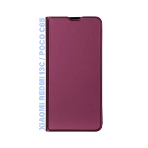 Чохол до мобільного телефона BeCover Exclusive New Style Xiaomi Redmi 13C / Poco C65 Red Wine (711196) зображення 1
