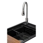Мийка кухонна GRANADO Basic Artes black shine (+ змішувач Campo LUX inox + дозатор Redondo inox + коши (ksg1101) - зменшене зображення 2