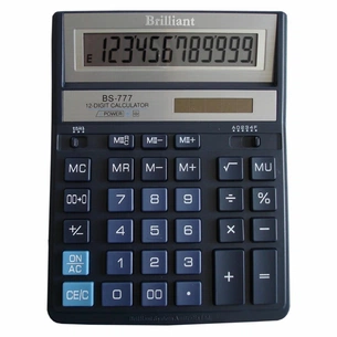 Калькулятор Brilliant BS-777BL зображення 1