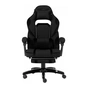 Крісло ігрове GT Racer X-2749-1 Black (X-2749-1 Fabric Black Suede) - зменшене зображення 2