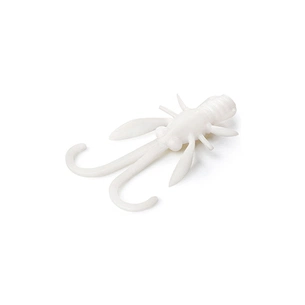 Силікон рибальський FishUP Baffi Fly 1.5" 009 - White, cheese taste (10шт/уп) (1864.02.48) изображение 1