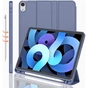 Чохол до планшета BeCover Direct Charge Pen mount Pencil Apple iPad Air 5 (2022) 10.9" Purple (708781) - зменшене зображення 3