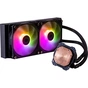 Система рідинного охолодження CoolerMaster MasterLiquid 240L Core ARGB (MLW-D24M-A18PZ-R1) - зменшене зображення 3