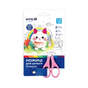 Ножиці Kite дитячі для шульги рожевий, 12 см (K-149-1) изображение 1