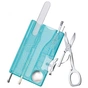 Мультитул Victorinox SwissCard NailCare Transparent Blue (0.7240.T21) - зменшене зображення 2