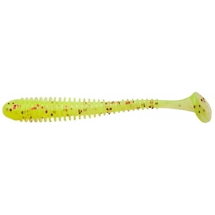 Силікон рибальський Keitech Swing Impact 4" (8 шт/упак) ц:pal#01 chartreuseredflake (1551.06.85) зображення 1