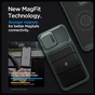 Чохол до мобільного телефона Spigen Apple iPhone 15 Pro Optik Armor MagFit Abyss Green (ACS06739) - уменьшенное изображение 9