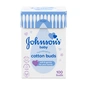 Ватні палички Johnson’s baby 100 шт (3574661440460) - зменшене зображення 1