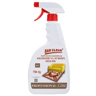 Засіб для чищення килимів San Clean Prof Line для килимів та м'яких меблів 750 г (4820003544259) изображение 1