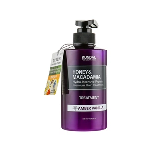 Кондиціонер для волосся Kundal Honey & Macadamia Amber Vanilla Treatment 500 мл (8809568742054) зображення 1