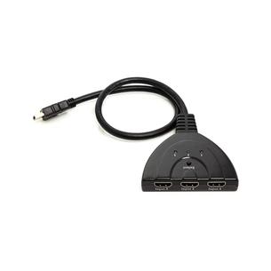 Перехідник HDMI to HDMI 3x1 PowerPlant (CA912070) зображення 1