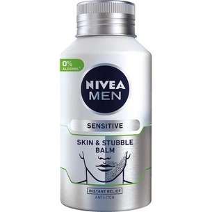Бальзам після гоління Nivea Men для щетини і після гоління для чутливої шкіри 125 мл (9005800309590) зображення 1