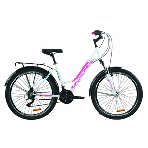 Велосипед Formula 26" OMEGA AM Vbr рама-18" St 2020 біло-рожевий з блакитним, багажник (OPS-FR-26-420) зображення 1