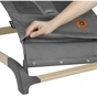 Крісло-гойдалка Lionelo шезлонг June air grey graphite (LO-JUNE AIR GREY GRAPHITE) - зменшене зображення 8