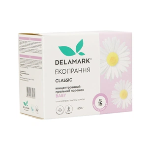 Пральний порошок DeLaMark Baby 500 г (4820152330031) зображення 1