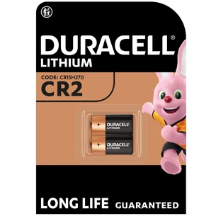 Батарейка Duracell CR2 Ultra Lithium Photo * 2 (5007801/5014035) зображення 1