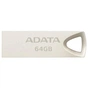 USB флеш накопичувач ADATA 64GB UV210 Metal Silver USB 2.0 (AUV210-64G-RGD) - зменшене зображення 1