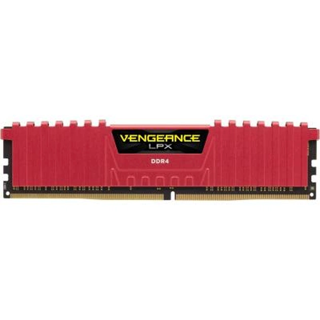 Модуль пам'яті для комп'ютера DDR4 4GB 2400 MHz Vengeance LPX Red Corsair (CMK4GX4M1A2400C14R) - изображение 1