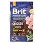 Сухий корм для собак Brit Premium Dog Junior M 3 кг (8595602526321) - зменшене зображення 2