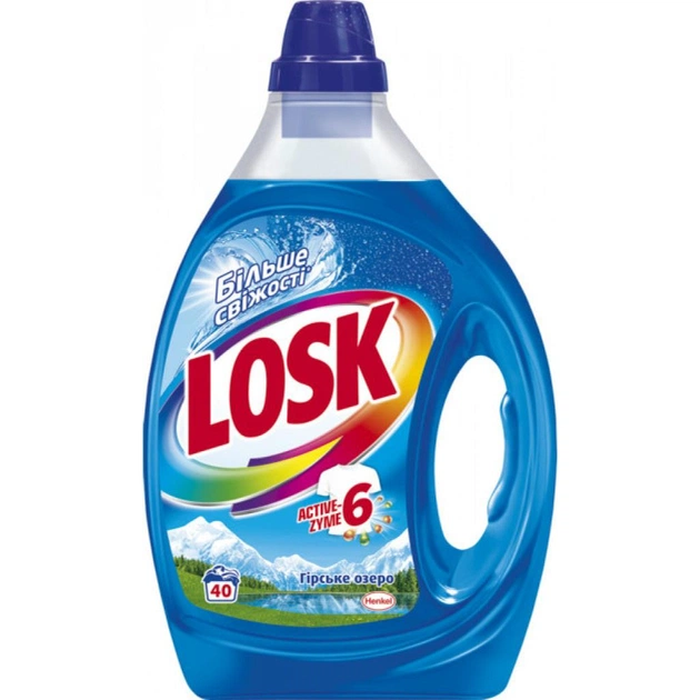 Гель для прання Losk Гірське озеро 2 л (9000101319842) - изображение 1