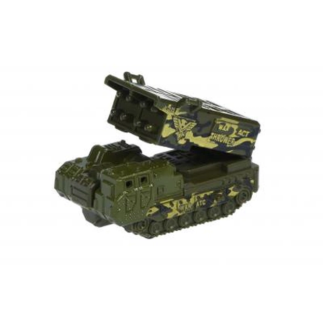 Спецтехніка Same Toy Model Car Армия Ракетная установка в коробке (SQ80992-8Ut-3) - изображение 1
