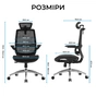 Крісло офісне Sihoo M59AS Mesh Black (DM59AS-M302) - зменшене зображення 9