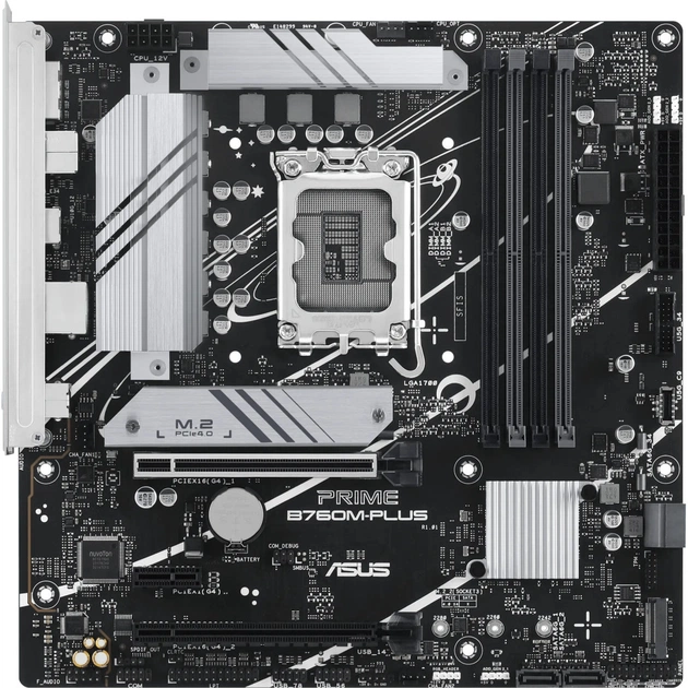 Материнская плата ASUS PRIME B760M-PLUS - изображение 1